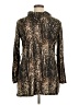 Assorted Brands Animal Print Brown Long Sleeve Top Size 14 - photo 2