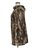 Assorted Brands Animal Print Brown Long Sleeve Top Size 14 - photo 5