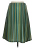 B Lucid 100% Polyester Chevron-herringbone Teal Casual Skirt Size 5 - photo 2