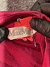 Max Mara Burgundy 3/4 Sleeve Blouse Size L (estimated) - photo 6