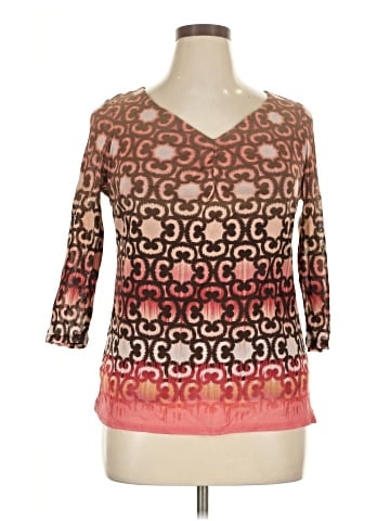 Axcess 3/4 Sleeve Top (view 1)