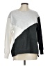 Green Tea Color Block Gray Pullover Sweater Size L - photo 1
