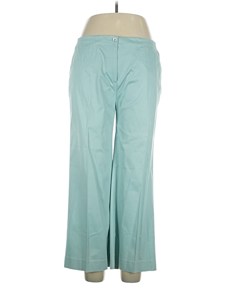 Pre-owned Doncaster Collection Casual Pants In Teal