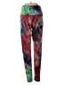 Bottom# Sharp Tie-dye Green Active Pants Size M - photo 2