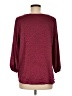 Chenault Burgundy 3/4 Sleeve Blouse Size M - photo 2
