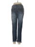 Earl Jean Chevron-herringbone Blue Jeans Size 6 - photo 2