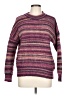 Sonoma Goods for Life Tweed Purple Pullover Sweater Size L - photo 1
