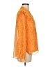 Anna Kay 100% Polyester Orange Long Sleeve Blouse Size S - photo 4