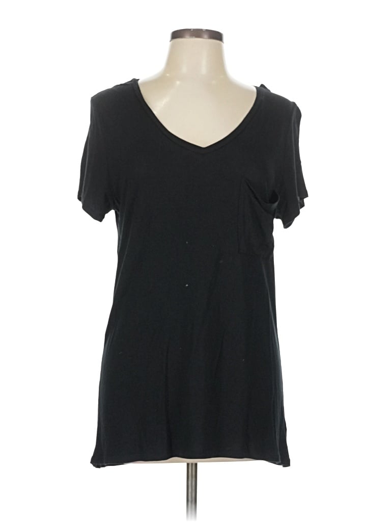 Pre-owned Mossimo Short Sleeve T-shirt In Black