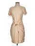 Lillusory Solid Tan Casual Dress Size S - photo 1