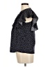 Shein Polka Dots Black Short Sleeve Blouse Size 6 - photo 5