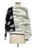 Elan Animal Print Gray Pullover Sweater Size S - photo 2