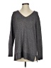 Poles Metallic Gray Purple Pullover Sweater Size S - photo 1