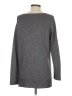 Poles Metallic Gray Purple Pullover Sweater Size S - photo 2