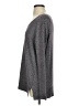 Poles Metallic Gray Purple Pullover Sweater Size S - photo 5