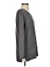 Poles Metallic Gray Purple Pullover Sweater Size S - photo 4