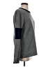 Band of Outsiders 100% Wool Color Block Gray Wool Pullover Sweater Size 4 (2) - photo 4