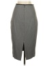 Express Solid Gray Formal Skirt Size 2 - photo 2