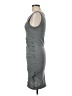 Leith Solid Gray Casual Dress Size M - photo 5