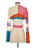 Shein Color Block White Cardigan Size 4 - photo 2