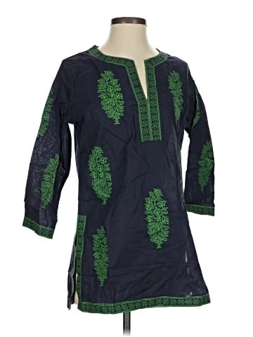 Gretchen Scott Designs 3/4 Sleeve Blouse (view 1)