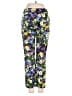 Topshop Floral Yellow Casual Pants Size 4 - photo 2