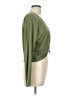 JoyLab Green Long Sleeve Top Size L - photo 4
