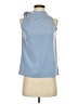 Shein 100% Polyester Blue Sleeveless Blouse Size 2 - photo 1