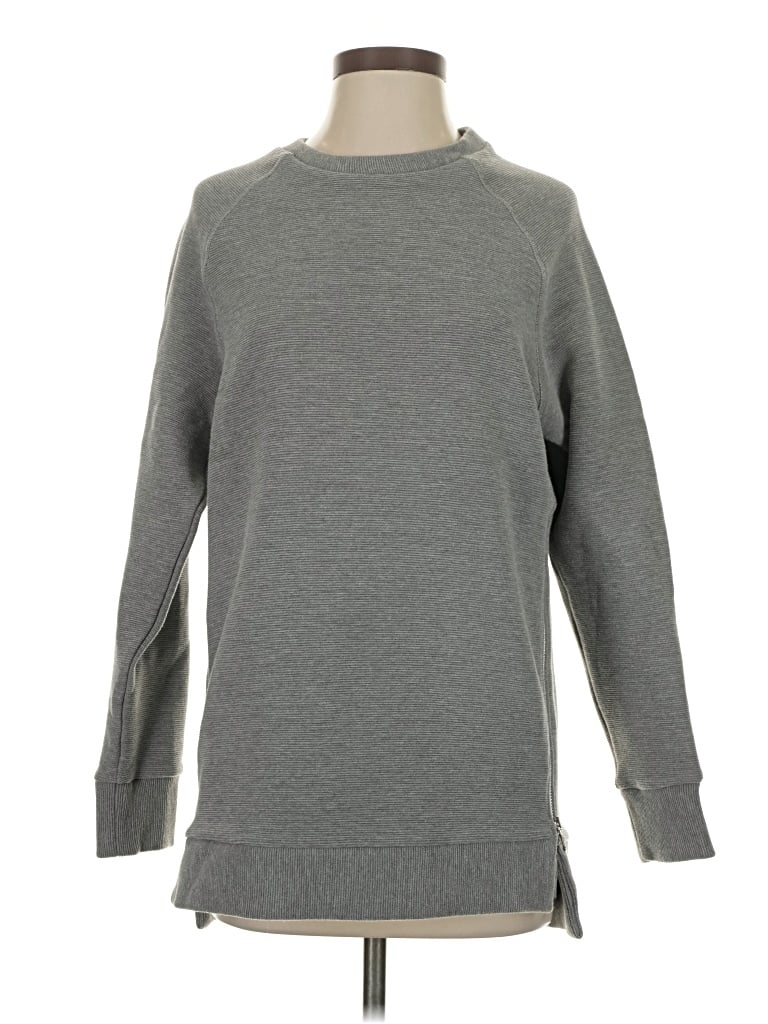 Pre-owned Varley Pullover Sweater In Gray