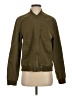 Lucky Brand Solid Green Jacket Size S - photo 1