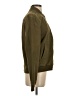 Lucky Brand Solid Green Jacket Size S - photo 4