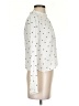 Bershka Polka Dots Ivory White Long Sleeve Blouse Size S - photo 4