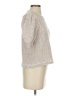 Saylor 100% Polyester Tweed Silver Cardigan Size XS - photo 4