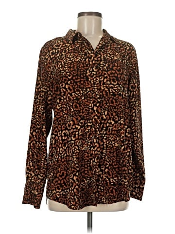 Nine West Long Sleeve Blouse (view 1)