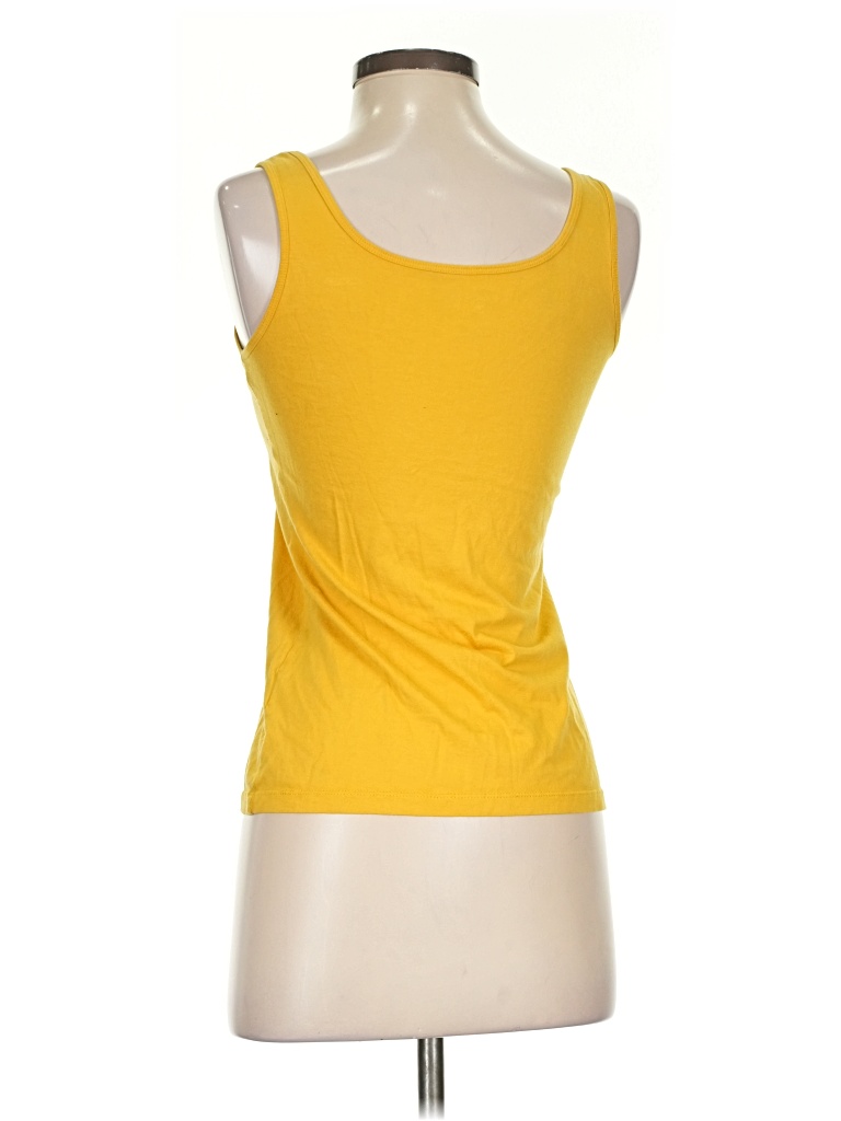 Pre-owned Andrea Jovine Sleeveless T-shirt In Yellow