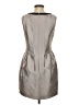 Coast Metallic Gray Cocktail Dress Size 4 - photo 2