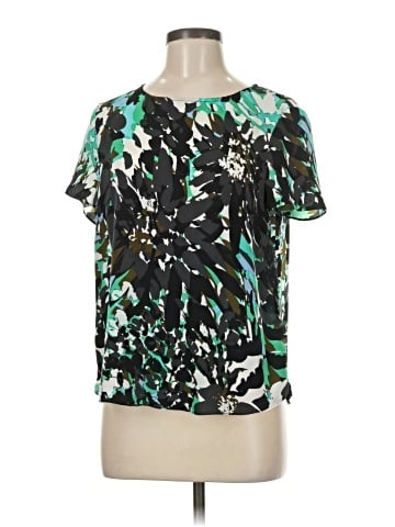 DKNYC Short Sleeve Blouse (view 1)