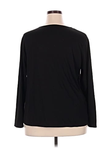 Shein Curve Long Sleeve T-Shirt (view 2)