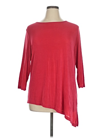 Effortless Style by citiknits 3/4 Sleeve Top (view 1)