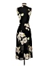 Leith 100% Rayon Floral Black Casual Dress Size S - photo 2