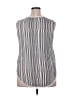 Who What Wear 100% Polyester Silver Sleeveless Blouse Size XXL - photo 2