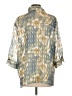 BonWorth 100% Polyester Green 3/4 Sleeve Blouse Size XL (petite) - photo 2