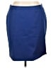 Halogen Solid Blue Formal Skirt Size 16 - photo 1
