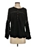 Assorted Brands Black Long Sleeve Blouse Size XS - photo 1