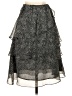 MICHAEL Michael Kors 100% Polyester Animal Print Black Casual Skirt Size XXS - photo 2