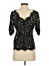 Joie Black 3/4 Sleeve Top Size S - photo 2
