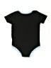 Nike 100% Cotton Graphic Black Short Sleeve Onesie Size 9-12 mo - photo 2