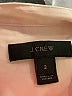 J.Crew Color Block Tan Ivory Long Sleeve Silk Top Size 2 - photo 6