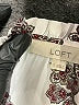 Ann Taylor LOFT 100% Polyester Floral Ivory Long Sleeve Blouse Size S - photo 7