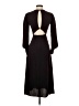 Babaton Black Burgundy Casual Dress Size 00 - photo 2